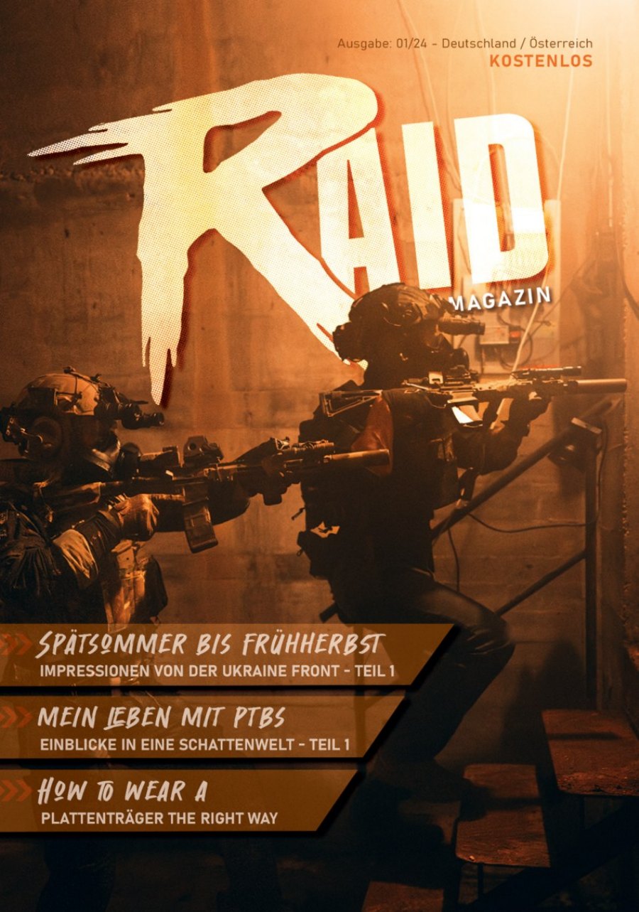 Titelseite RAID Magazin Ausgabe 01
