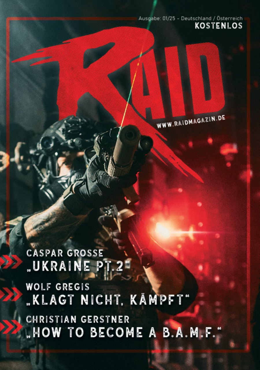 Titelseite RAID Magazin Ausgabe 02